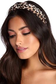 img 1 attached to 🌸 Huachi Boho Headbands for Women - Criss Cross Headbands for Wigs - Twist Knot Hair Bands - Fashion Hair Accessories - 16 Pack (Solid Colors, Floral Print, Leopard Print)