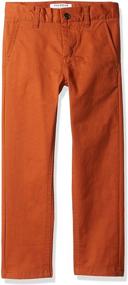 img 2 attached to 👖 Isaac Mizrahi Boys' Twill Cotton Pant: Premium Quality and Comfort