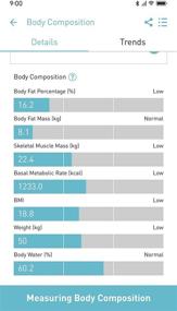 img 3 attached to 📊 FITRUS PLUS: Ultimate Portable Body Analyzer for Comprehensive Health Tracking - BMI, Body Fat, Muscle, Temperature, Heart Rate, Stress Level, Steps Tracker with Bluetooth Connectivity