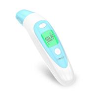 mosen baby thermometer: fever ear and forehead thermometer, for kids and adults, 4 modes, digital infrared thermometro for body, surface, and room logo