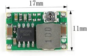 img 3 attached to 🔌 DZS Elec 6шт Мини DC Buck Конвертер – Модуль Регулируемого Снижения Мощности - 4.75V-23V до 1V-17V - DIY Портативный Источник Питания для Коммуникационного Оборудования, Аэромоделей