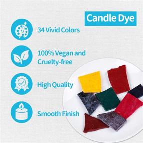 img 2 attached to 🕯️ YRYM HT Candle Dye - 34 Popular Colors for Candle Making - 8.5oz Natural Candle Color Dye for Soy Wax, Safe & Eco-friendly