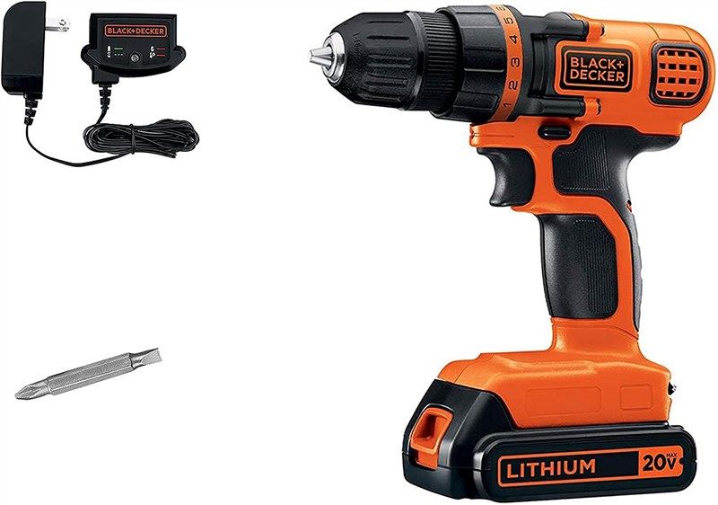 black decker ldx120c lithium driver 로고