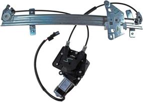 img 3 attached to 🚘 Dorman Front Driver Side Power Window Motor and Regulator Assembly (Black) for Select Dodge Models - 741-649