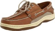 👞 sperry men's billfish beige boat shoes - 3 eye men's footwear logo