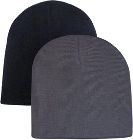 img 1 attached to 🧢 Unisex Double Layered Caps for Kids - Top Boys' Accessories for Hats & Headwear