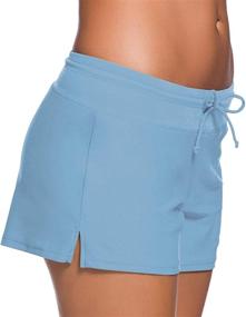 img 1 attached to 👙 Stylish Sythyee Boardshorts Tankini Boyshorts Swimsuit: the Perfect Women's Clothing for Swimsuits & Cover Ups