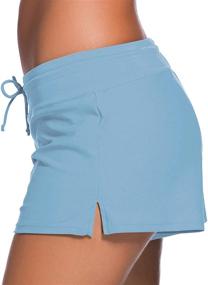 img 2 attached to 👙 Stylish Sythyee Boardshorts Tankini Boyshorts Swimsuit: the Perfect Women's Clothing for Swimsuits & Cover Ups