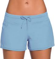 π stylish sythyee boardshorts tankini boyshorts swimsuit: the perfect women's clothing for swimsuits & cover ups logo