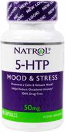 natrol 5-htp 50mg, 45 capsules (pack of 2): boost serotonin levels naturally! logo