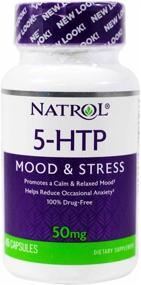 img 2 attached to Natrol 5-HTP 50mg, 45 Capsules (Pack of 2): Boost Serotonin Levels Naturally!