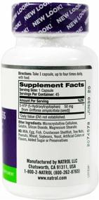 img 1 attached to Natrol 5-HTP 50mg, 45 Capsules (Pack of 2): Boost Serotonin Levels Naturally!