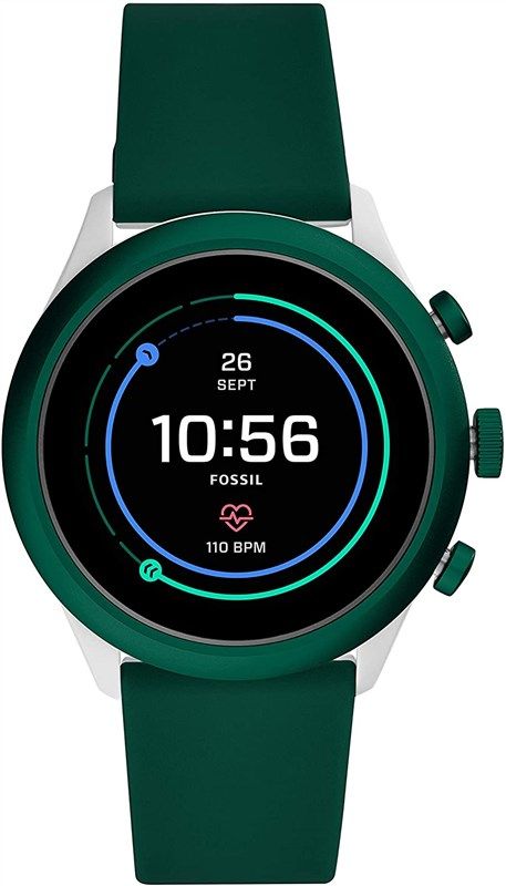 Fossil Sport Silicone Touchscreen Smartwatch 标志