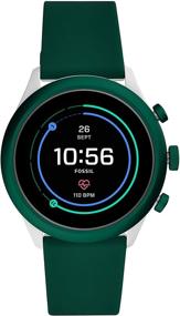 img 4 attached to Silicone Touchscreen Smartwatch - Fossil Sport