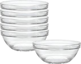 img 1 attached to Duralex France 4" Stackable Clear Glassware