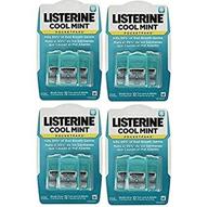 listerine pocketpacks 288 breath strips - cool mint, family size value pack with bad breath germs killing power, best seller! logo