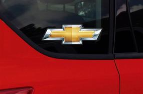 img 1 attached to 🚗 Улучшите внешний вид вашего Chevy с помощью графики Chroma Graphics Chevy Bowties Holo Stick Onz Decal