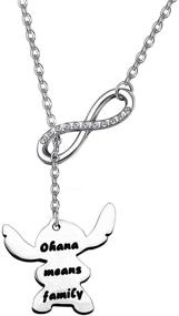 img 4 attached to Браслет-брелок-ожерелье Bobauna для семьи: идеальный подарок для мам, сестер и лучших друзей.