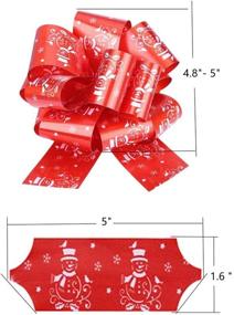 img 2 attached to 🎁 Versatile Magic Pull Bows: Reverse & Reuse Gift Bows for Any Occasion - Christmas, Birthdays, Weddings, Parties! 12pcs of Multi Color Ribbon Pull Bows for Room and Gift Decorations