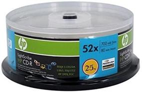 img 3 attached to 📀 HP 52x LightScribe 700MB 80-Minute CD-R Media - Pack of 25