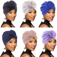 6packs african pattern headwrap pre tied outdoor recreation for hiking & outdoor recreation clothing logo