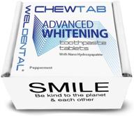 💁 weldental chewtab: revitalize your smile with nano-hydroxyapatite peppermint whitening tablets & refill logo