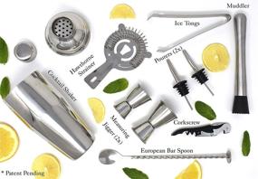 img 3 attached to 🍹 Bartender Stainless Steel Kit: Perfect for Beginners and Experienced Mixologists