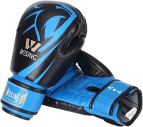 img 1 attached to 🥊 Wesing Sports Premium Kids Boxing Gloves: Optimal 6oz/10oz Child Training Gloves