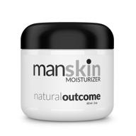 💆 man skin - multi vitamin daily anti aging cream & hydrating facial lotion for men - moisturizer for oily, dry, sensitive skin by natural outcome skincare logo