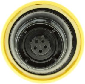 img 3 attached to Stant Flex Fuel Regular Locking Fuel Cap in Vibrant Yellow - Secure Your Vehicle's Fuel System