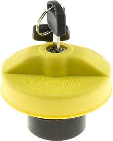 img 4 attached to Stant Flex Fuel Regular Locking Fuel Cap in Vibrant Yellow - Secure Your Vehicle's Fuel System