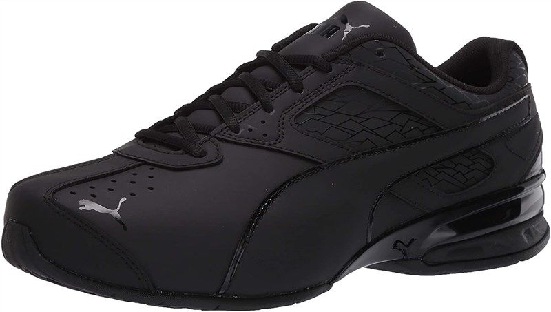 puma tazon fracture sneaker black logo