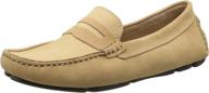 👞 stylish and comfortable massimo matteo women's keeper amarelo loafers & slip-ons for men logo