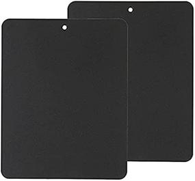 img 4 attached to 🔪 Linden Sweden Flexible Cutting Board 2-Pack - Enhanced Work Surface Stability - Ultra-Durable & Extra-Thick - BPA-Free & Food-Safe (Black)