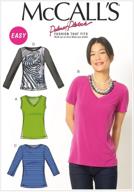 stylish misses' tops from mccall pattern company - size b5 (8-10-12-14-16) logo