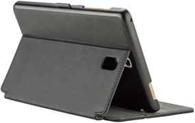 img 1 attached to 📱 Enhanced SE Optimization: Speck Products StyleFolio Case and Stand for Samsung Galaxy Tab S 8.4, Black/Gray