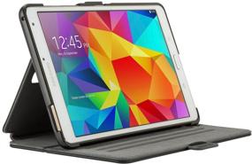 img 2 attached to 📱 Enhanced SE Optimization: Speck Products StyleFolio Case and Stand for Samsung Galaxy Tab S 8.4, Black/Gray