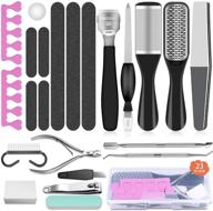 ultimate 23-in-1 pedicure kit: профессиональные инструменты для ухода за ногами для результатов на уровне салона дома логотип