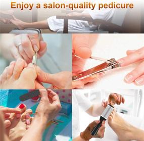 img 2 attached to Ultimate 23-in-1 Pedicure Kit: Профессиональные инструменты для ухода за ногами для результатов на уровне салона дома