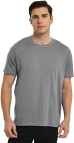 img 4 attached to 👕 METARINO Men's Lightweight Merino Wool T-Shirts - Short Sleeve Crew Neck Tees for Hiking, Hunting, Cycling