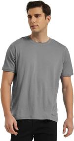 img 3 attached to 👕 METARINO Men's Lightweight Merino Wool T-Shirts - Short Sleeve Crew Neck Tees for Hiking, Hunting, Cycling