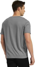 img 2 attached to 👕 METARINO Men's Lightweight Merino Wool T-Shirts - Short Sleeve Crew Neck Tees for Hiking, Hunting, Cycling