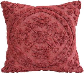img 1 attached to Bloomingville AH0335 Pillow Red