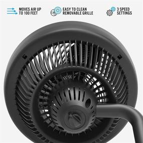 img 3 attached to 💨 Enhanced Performance Vornado 723 Full-Sized Air Circulator Fan for Optimal Room Ventilation