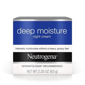 img 3 attached to 💦 Neutrogena Deep Moisture Night Cream, 2.25 Ounce