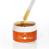 🌿 shobha sugaring hair removal gel - professional salon formula for women - natural hair removal paste for face, body & bikini - gentle waxing alternative, 8oz logo