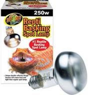 🔥 zoo med 250w reptile basking spot lamp: optimal heat source for reptiles логотип