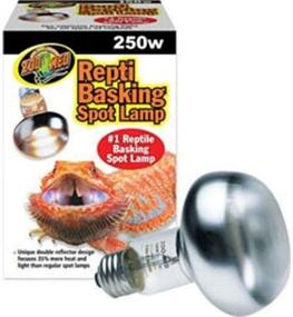 img 4 attached to 🔥 Zoo Med 250W Reptile Basking Spot Lamp: Optimal Heat Source for Reptiles