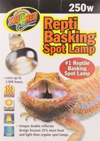 img 1 attached to 🔥 Zoo Med 250W Reptile Basking Spot Lamp: Optimal Heat Source for Reptiles