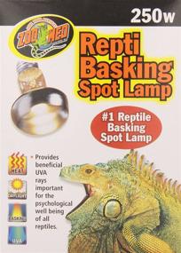 img 3 attached to 🔥 Zoo Med 250W Reptile Basking Spot Lamp: Optimal Heat Source for Reptiles